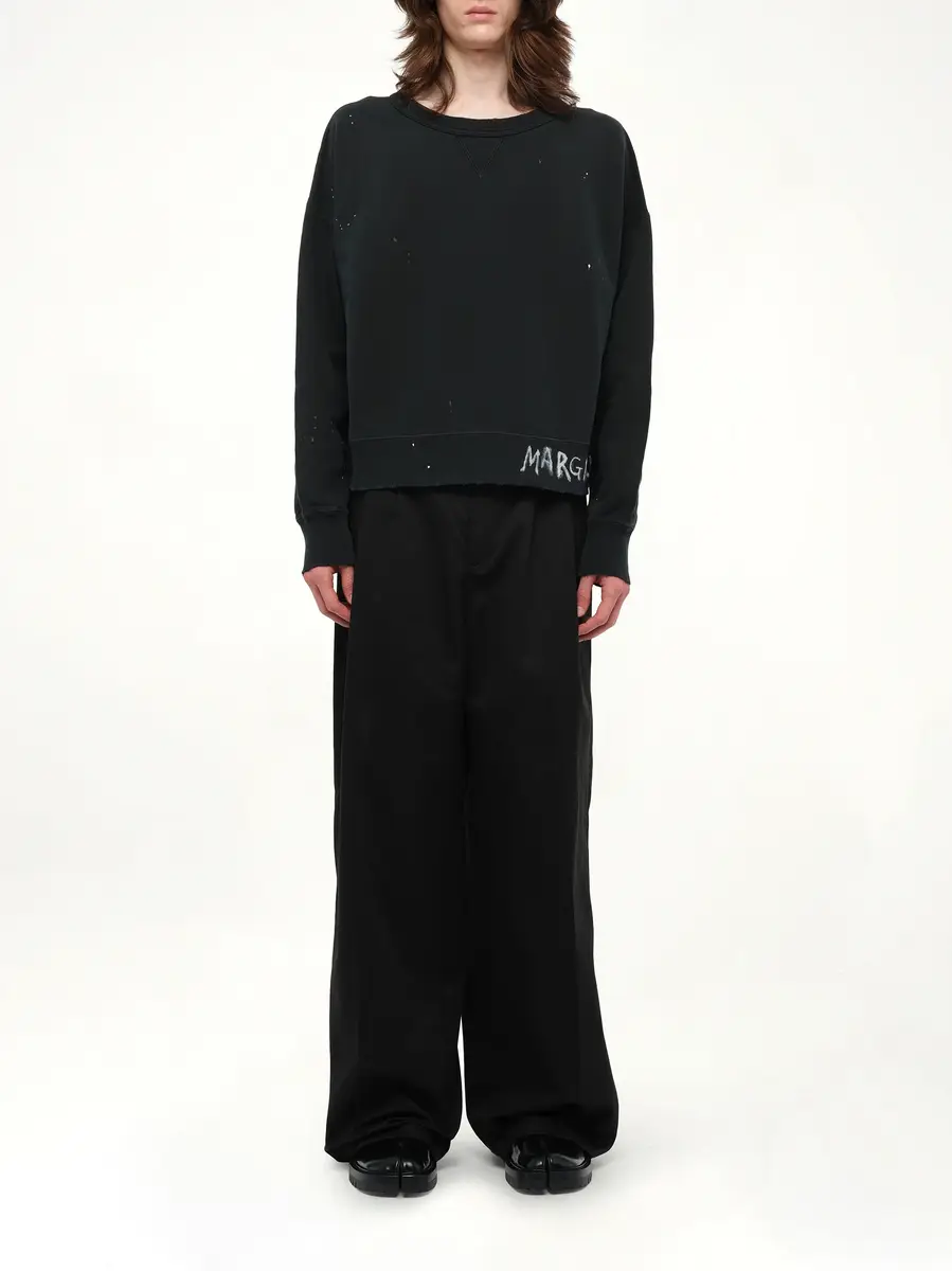 Maison Margiela Margiela Sweatshirt in Washed | Thumbnail 7 Maison Margiela Margiela Sweatshirt in Washed | Thumbnail 7