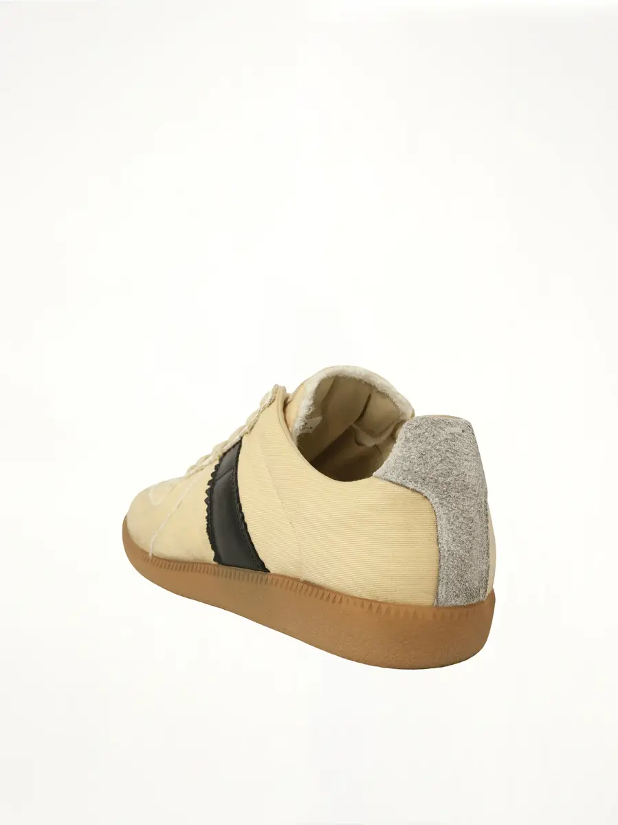 Maison Margiela Replica Sneaker in Black/yellow | Thumbnail 2 Maison Margiela Replica Sneaker in Black/yellow | Thumbnail 2