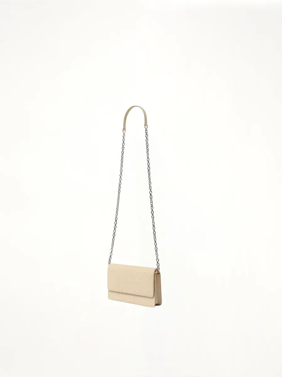 Maison Margiela Wallet on Chain Medium in Amande | Thumbnail 3 Maison Margiela Wallet on Chain Medium in Amande | Thumbnail 3