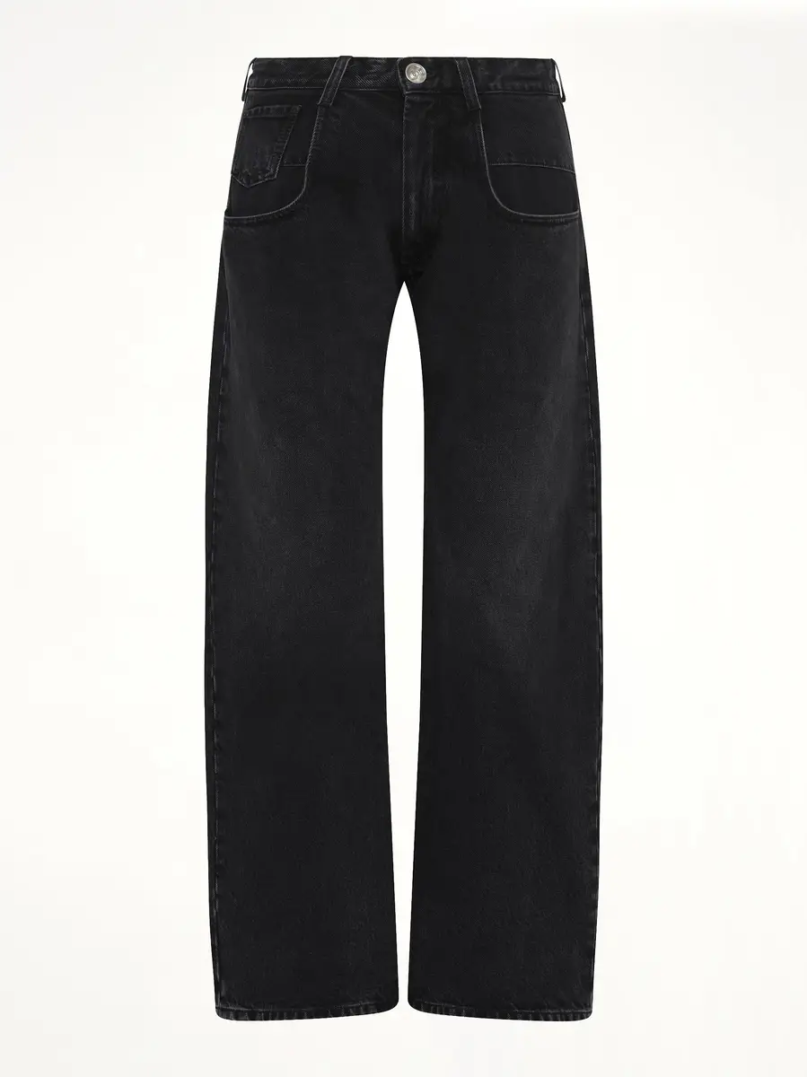 Maison Margiela Straight Jeans With Contrasted Pockets | Thumbnail 3 Maison Margiela Straight Jeans With Contrasted Pockets | Thumbnail 3