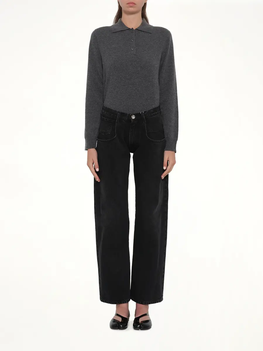 Maison Margiela Straight Jeans With Contrasted Pockets | Thumbnail 7 Maison Margiela Straight Jeans With Contrasted Pockets | Thumbnail 7