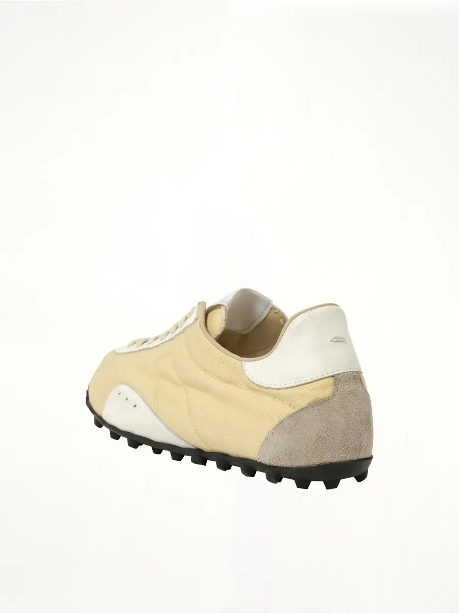 Maison Margiela Sprinters Low Top Sneaker in Yellow/white/antique White | Thumbnail 2 Maison Margiela Sprinters Low Top Sneaker in Yellow/white/antique White | Thumbnail 2