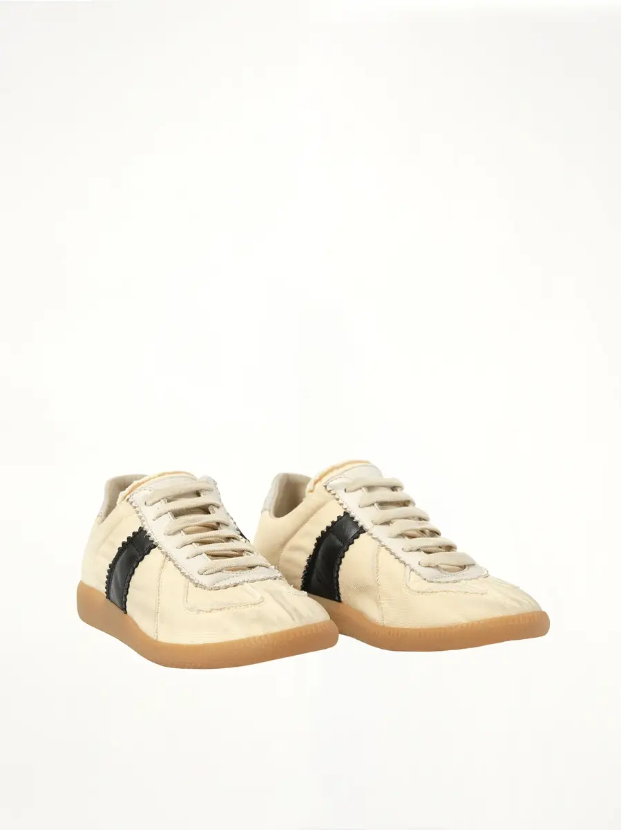 Maison Margiela Replica Sneaker in Black/yellow | Thumbnail 3 Maison Margiela Replica Sneaker in Black/yellow | Thumbnail 3