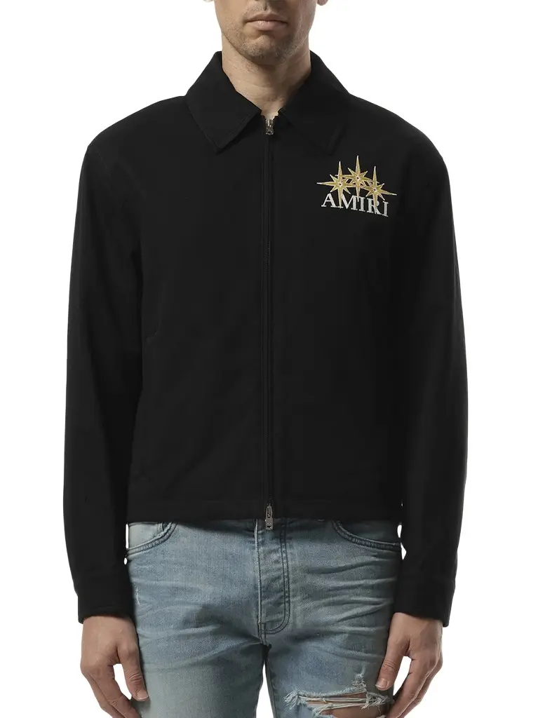 AMIRI Starburst Zip Blouson | Image 1 AMIRI Starburst Zip Blouson | Image 1