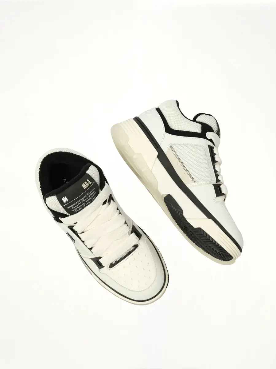 AMIRI Ma-1 Sneaker in White/black | Thumbnail 4 AMIRI Ma-1 Sneaker in White/black | Thumbnail 4