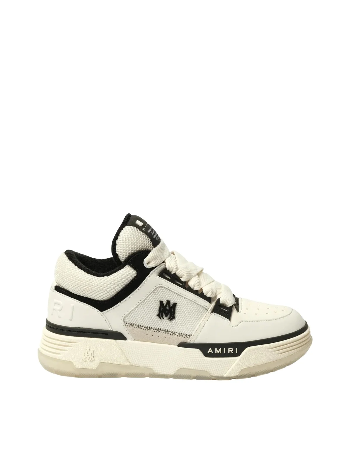 AMIRI Ma-1 Sneaker in White/black
