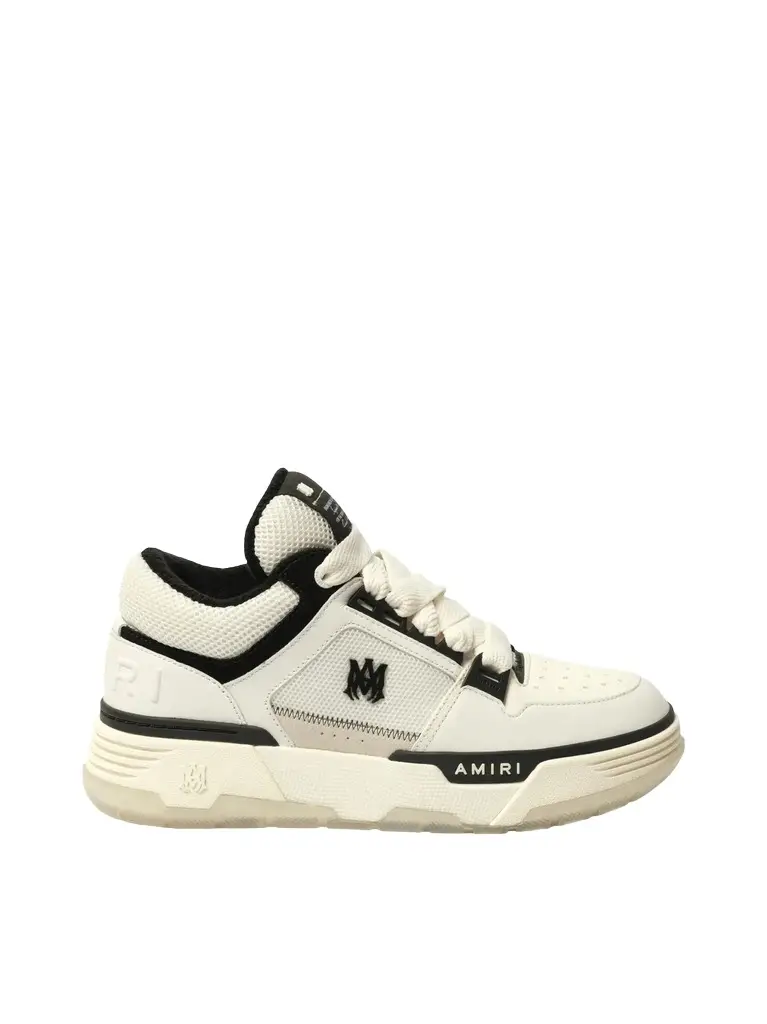 AMIRI Ma-1 Sneaker in White/black White