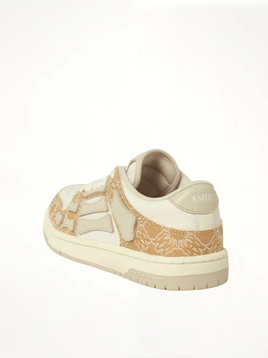 AMIRI MA Quad Skeleton Low Top Sneaker in Birch White | Thumbnail 2 AMIRI MA Quad Skeleton Low Top Sneaker in Birch White | Thumbnail 2