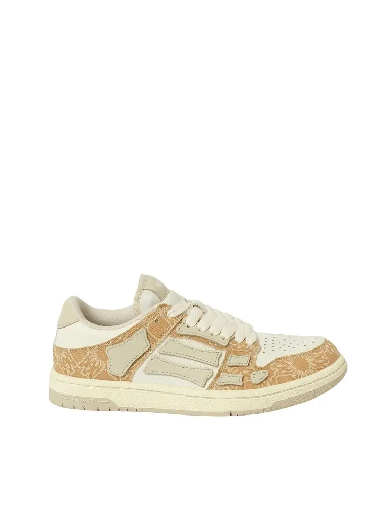MA Quad Skeleton Low Top Sneaker in Birch White MA Quad Skeleton Low Top Sneaker in Birch White