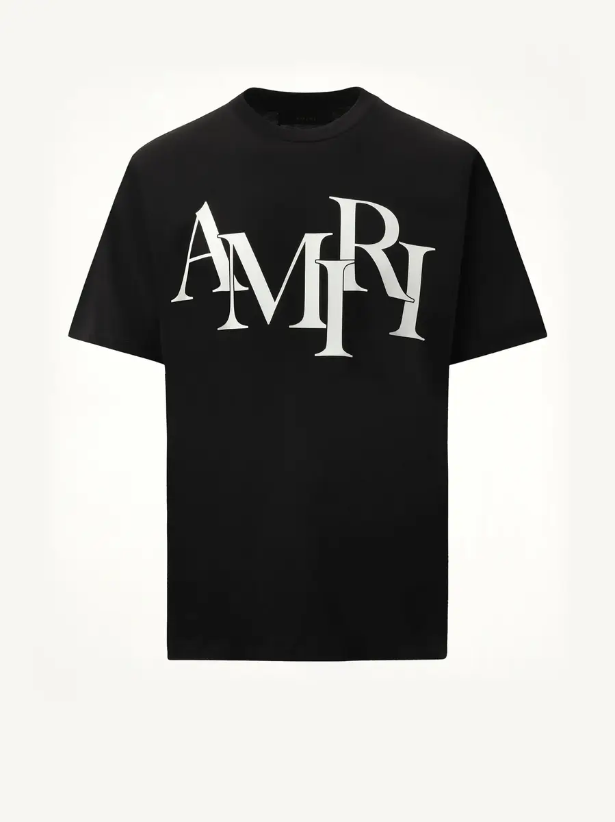 AMIRI Amiri Staggered Logo T-shirt | Thumbnail 3 AMIRI Amiri Staggered Logo T-shirt | Thumbnail 3