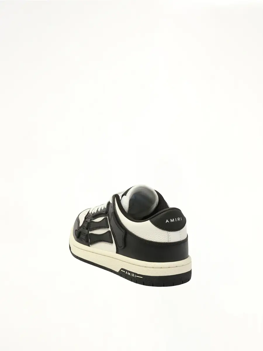 AMIRI Skeleton Top Low Sneaker in Black/white | Thumbnail 2 AMIRI Skeleton Top Low Sneaker in Black/white | Thumbnail 2