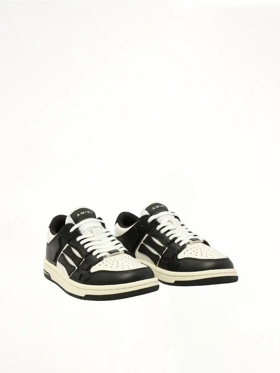 AMIRI Skeleton Top Low Sneaker in Black/white | Thumbnail 3 AMIRI Skeleton Top Low Sneaker in Black/white | Thumbnail 3