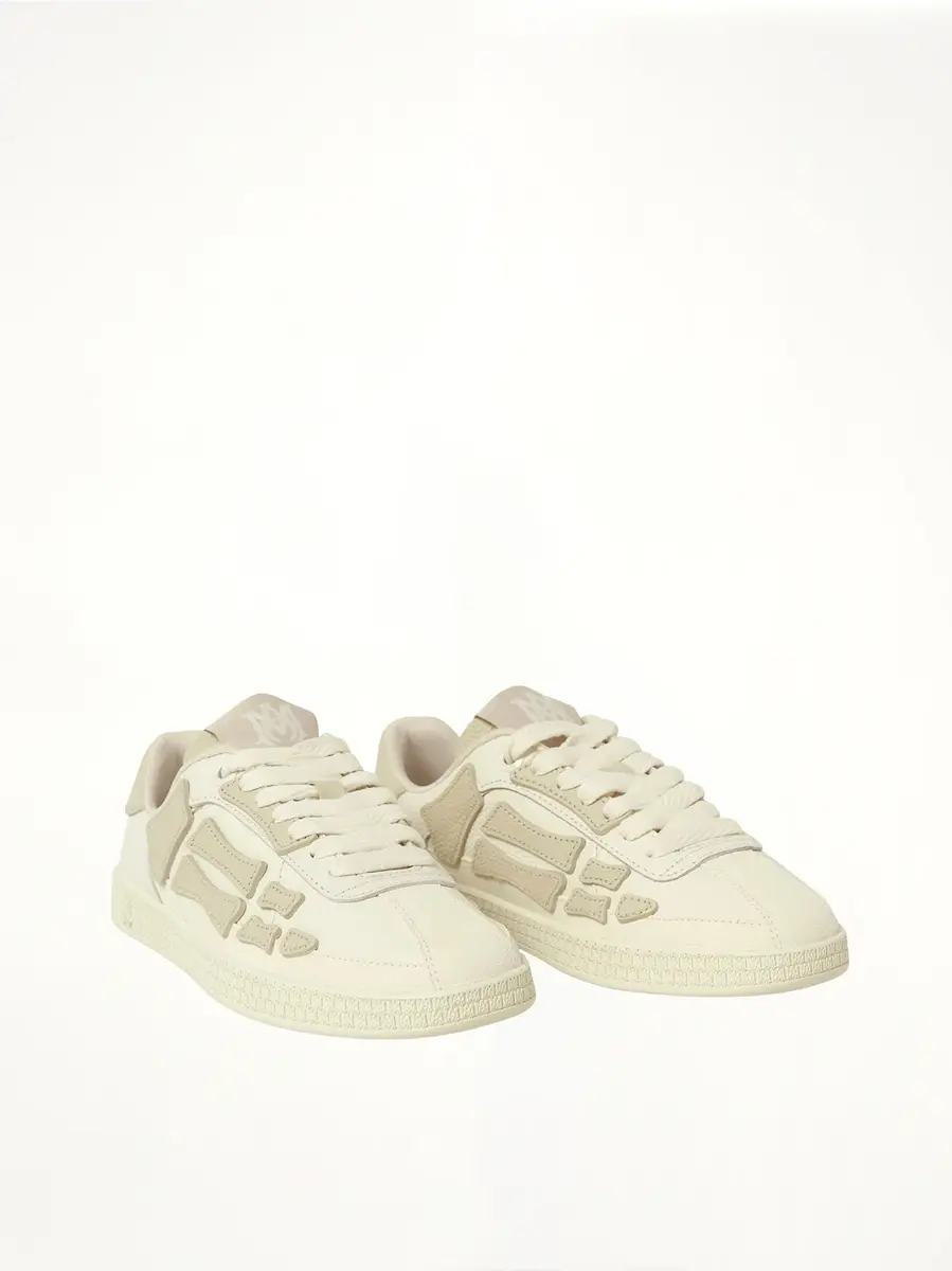 AMIRI Pacific Bones Sneaker in Birch White | Thumbnail 3 AMIRI Pacific Bones Sneaker in Birch White | Thumbnail 3