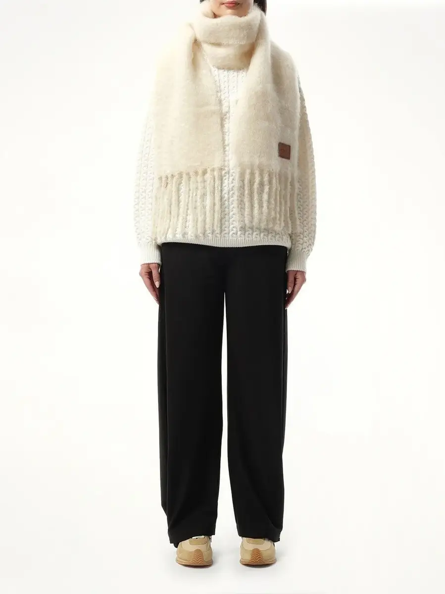 Loewe Mohair Blend Scarf | Thumbnail 6 Loewe Mohair Blend Scarf | Thumbnail 6
