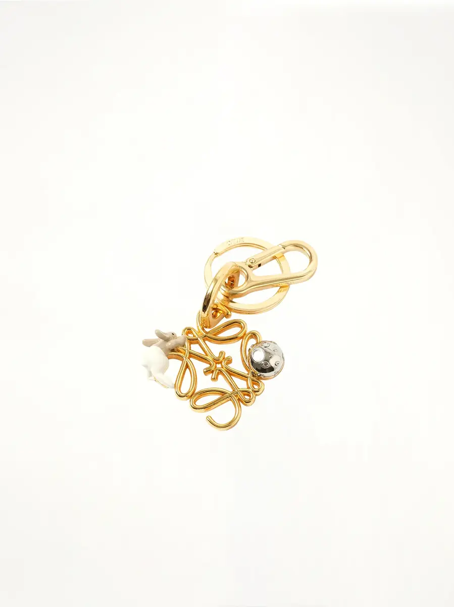Loewe Anagram Charm With Bunny | Thumbnail 2 Loewe Anagram Charm With Bunny | Thumbnail 2