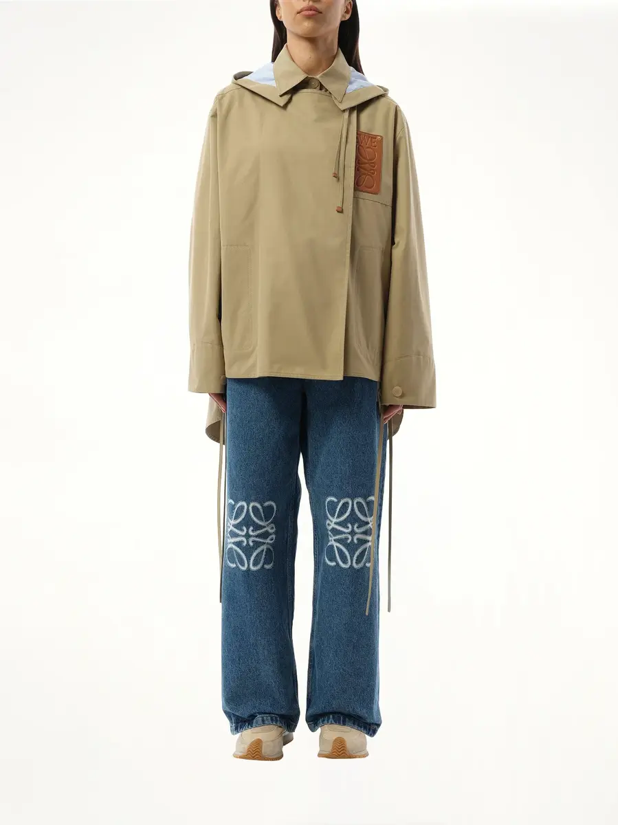 Loewe Hooded Anagram Parka in Sweet Caramel | Thumbnail 4 Loewe Hooded Anagram Parka in Sweet Caramel | Thumbnail 4