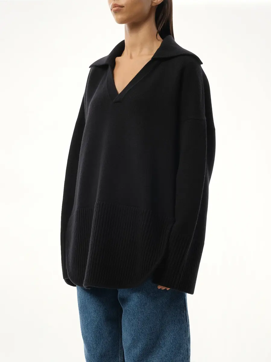 Loewe V-neck Polo Sweater | Thumbnail 5 Loewe V-neck Polo Sweater | Thumbnail 5