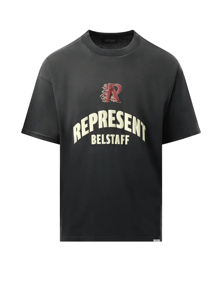 Represent Represent X Belstaff Flame Phoenix T-shirt in Shadow Black | Thumbnail 3