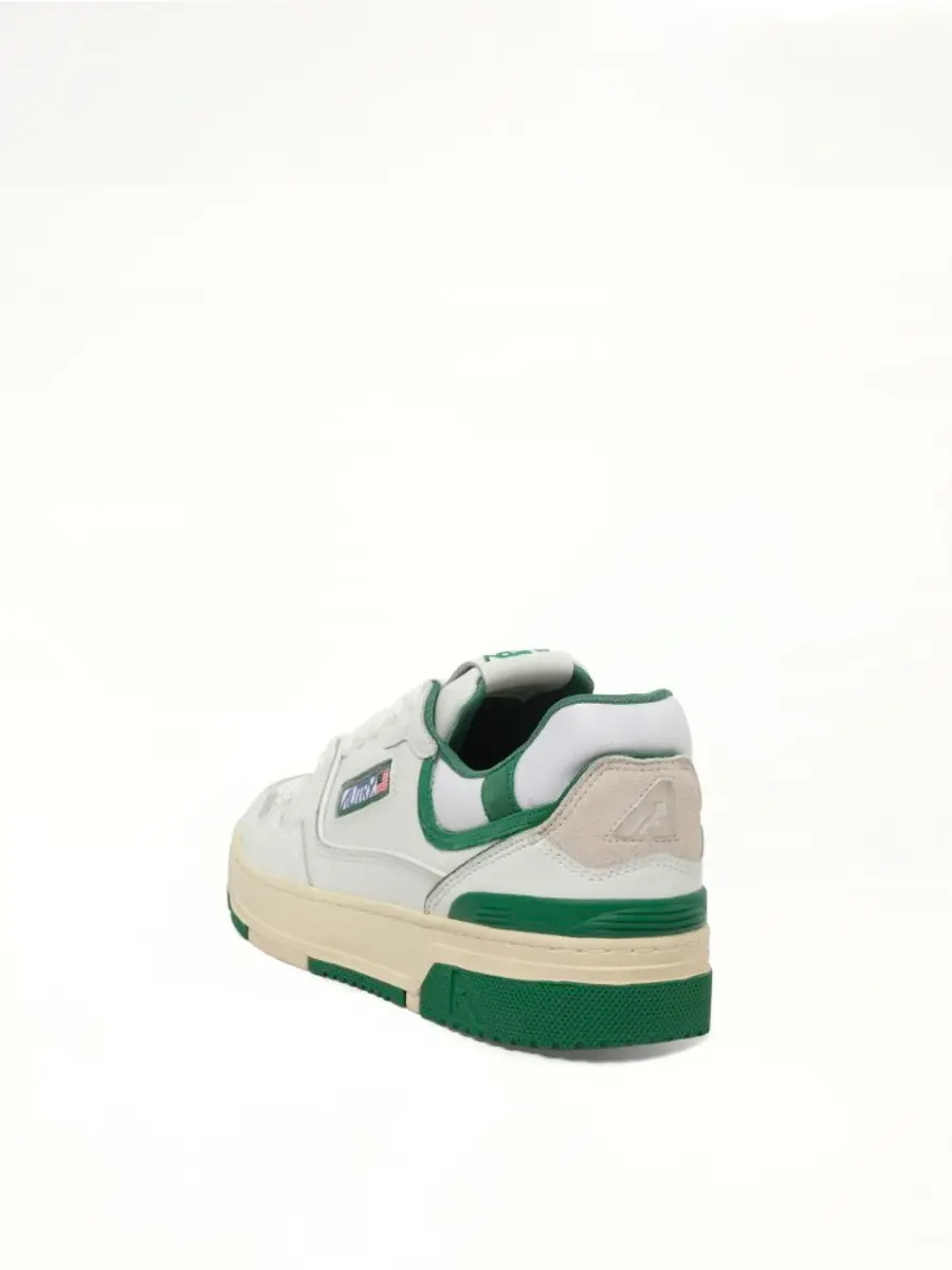 Autry Clc Low Sneakers in White/amazon | Thumbnail 2 Autry Clc Low Sneakers in White/amazon | Thumbnail 2