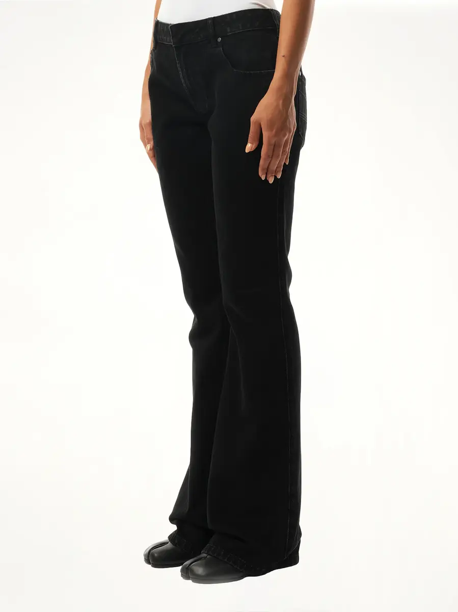 Entire Studios Slim-flared Jeans in Magnetite | Thumbnail 5 Entire Studios Slim-flared Jeans in Magnetite | Thumbnail 5