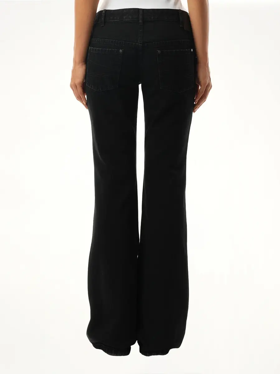 Entire Studios Slim-flared Jeans in Magnetite | Thumbnail 6 Entire Studios Slim-flared Jeans in Magnetite | Thumbnail 6