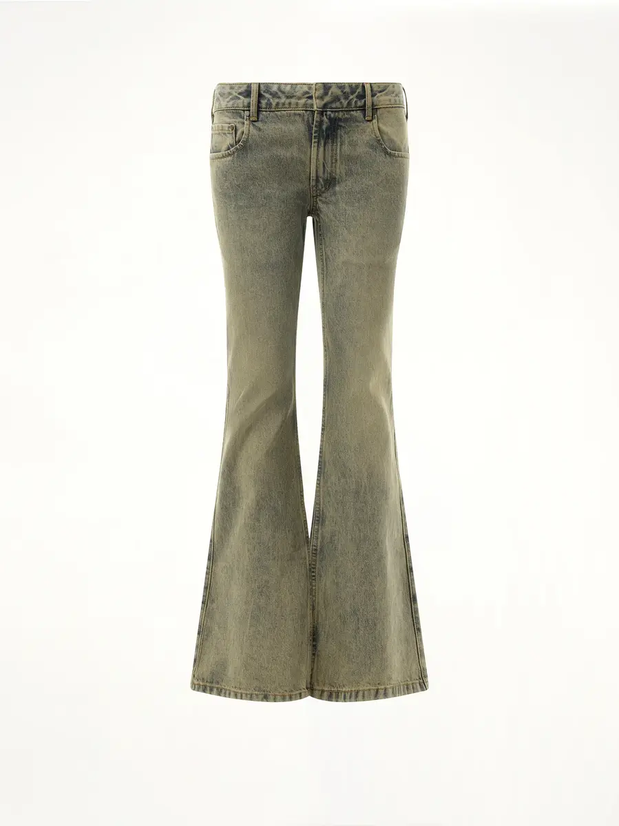 Entire Studios Slim-flared Jeans in Surfacewave Blue | Thumbnail 3 Entire Studios Slim-flared Jeans in Surfacewave Blue | Thumbnail 3
