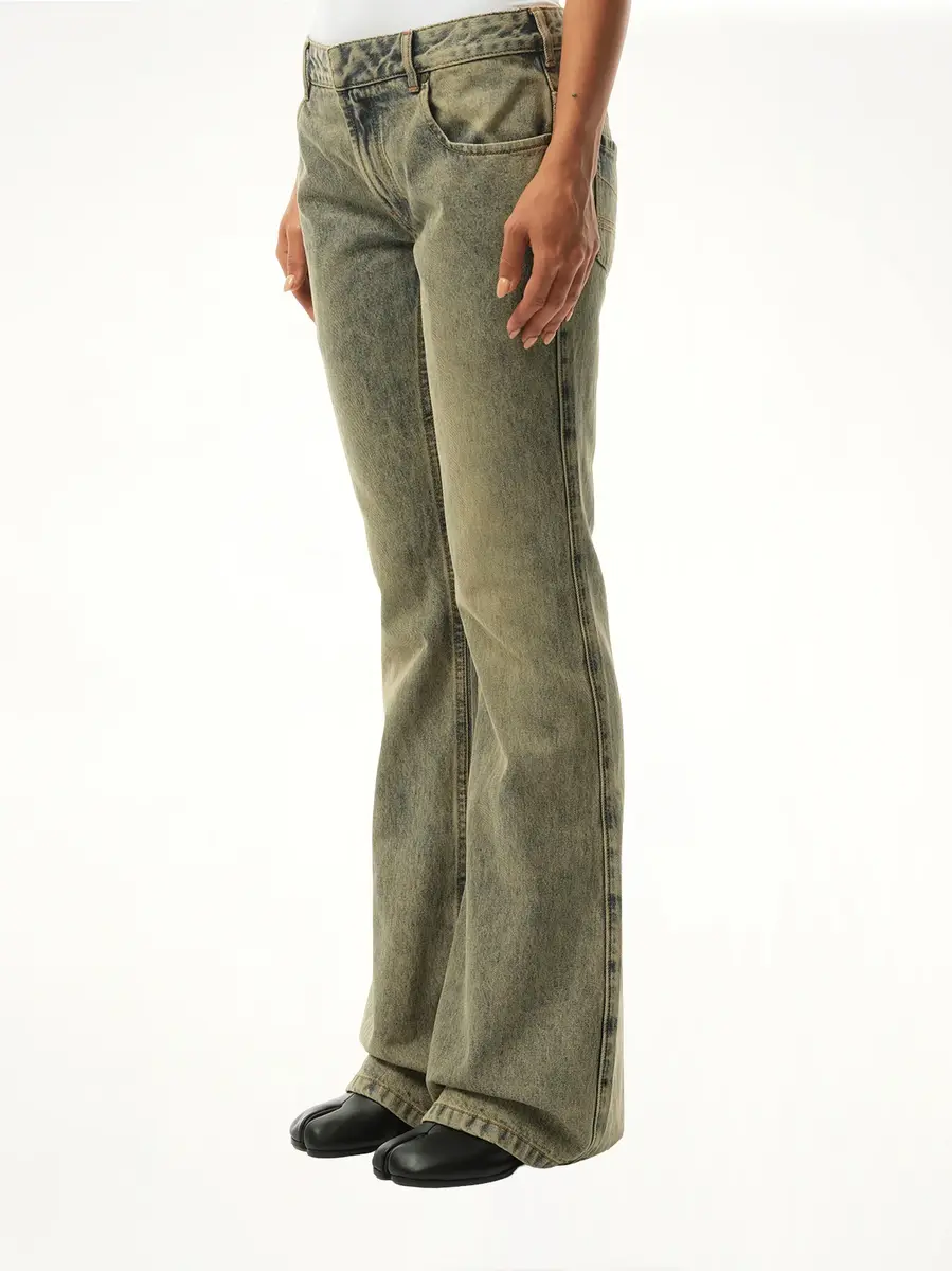 Entire Studios Slim-flared Jeans in Surfacewave Blue | Thumbnail 5 Entire Studios Slim-flared Jeans in Surfacewave Blue | Thumbnail 5