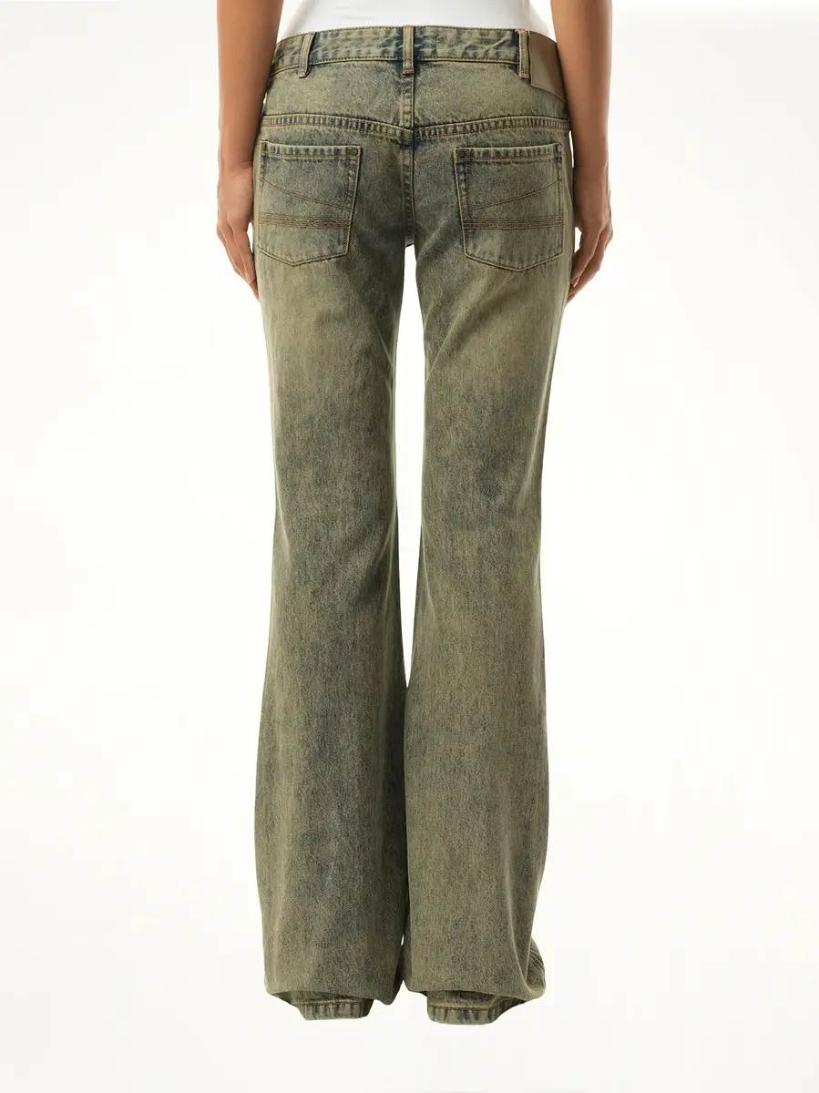 Entire Studios Slim-flared Jeans in Surfacewave Blue | Thumbnail 6 Entire Studios Slim-flared Jeans in Surfacewave Blue | Thumbnail 6