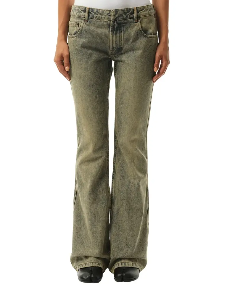 Slim-flared Jeans in Surfacewave Blue Slim-flared Jeans in Surfacewave Blue