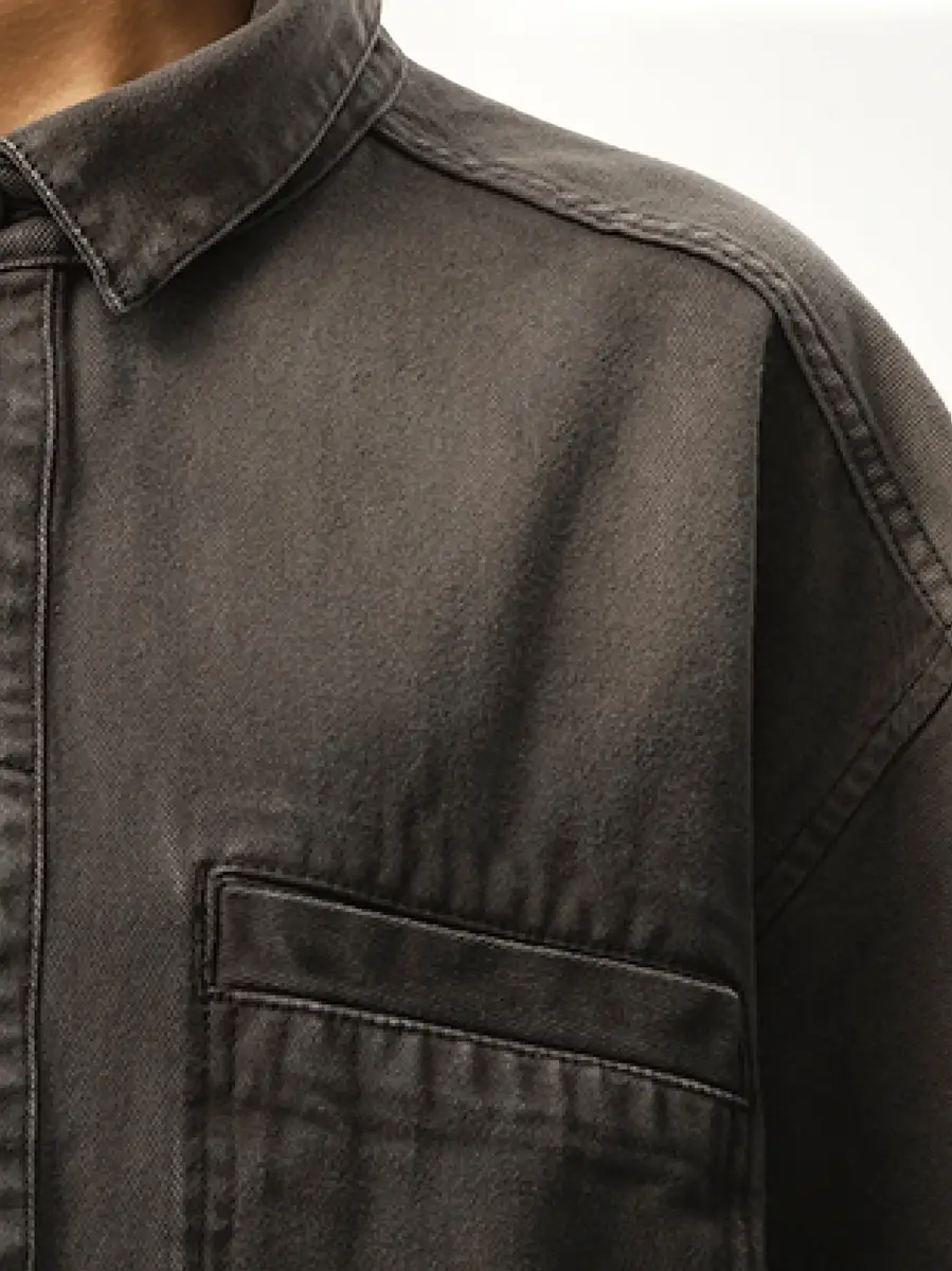 Entire Studios Herculean Shirt in Stonelight Grey | Thumbnail 2