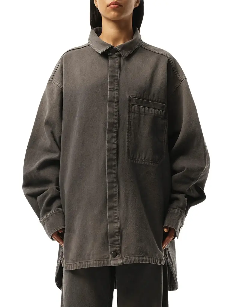 Entire Studios Herculean Shirt in Stonelight Grey