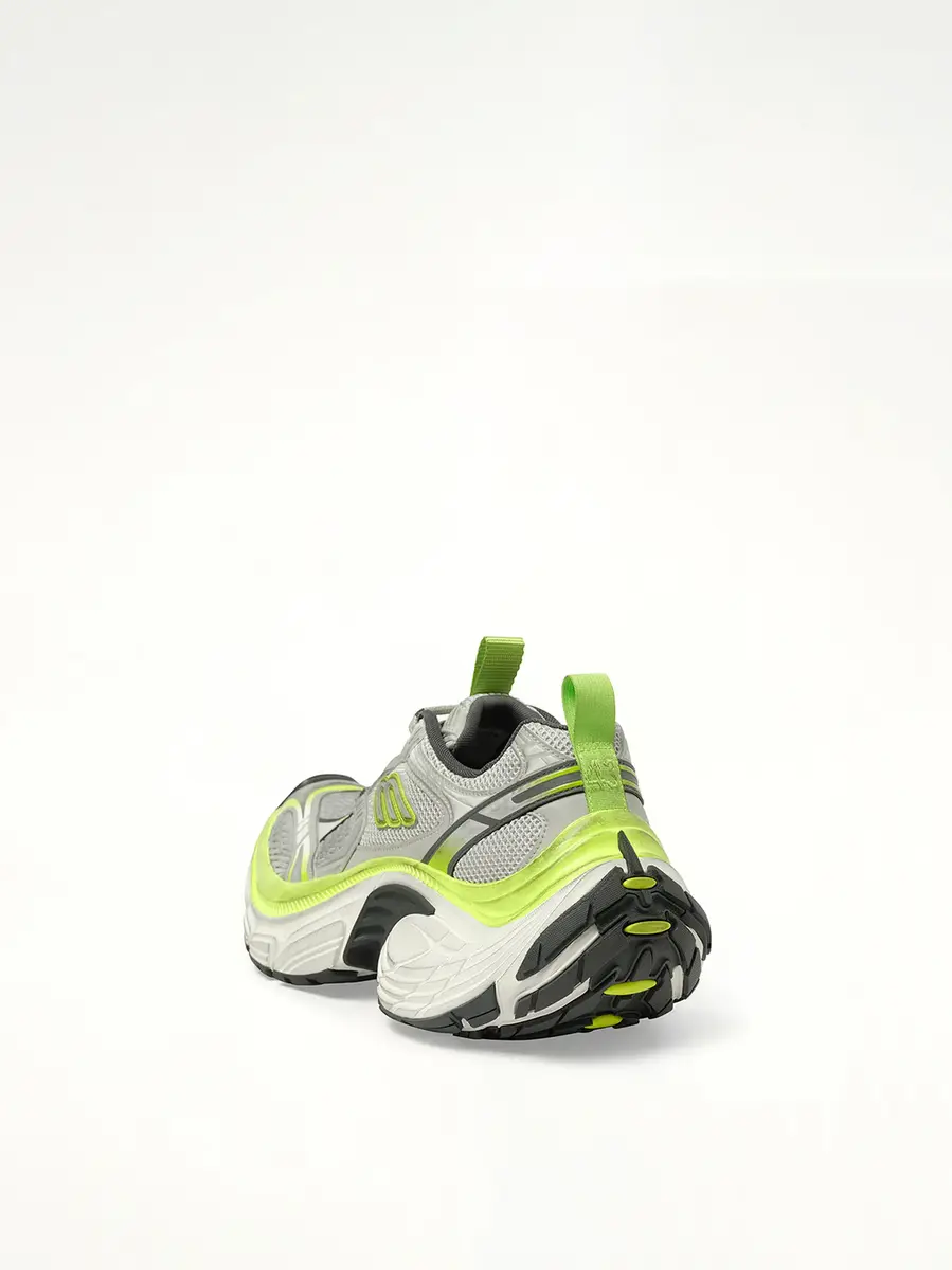 Balenciaga 6xl Sneaker in Grey/white/green/fluo Yellow Grey | Thumbnail 2