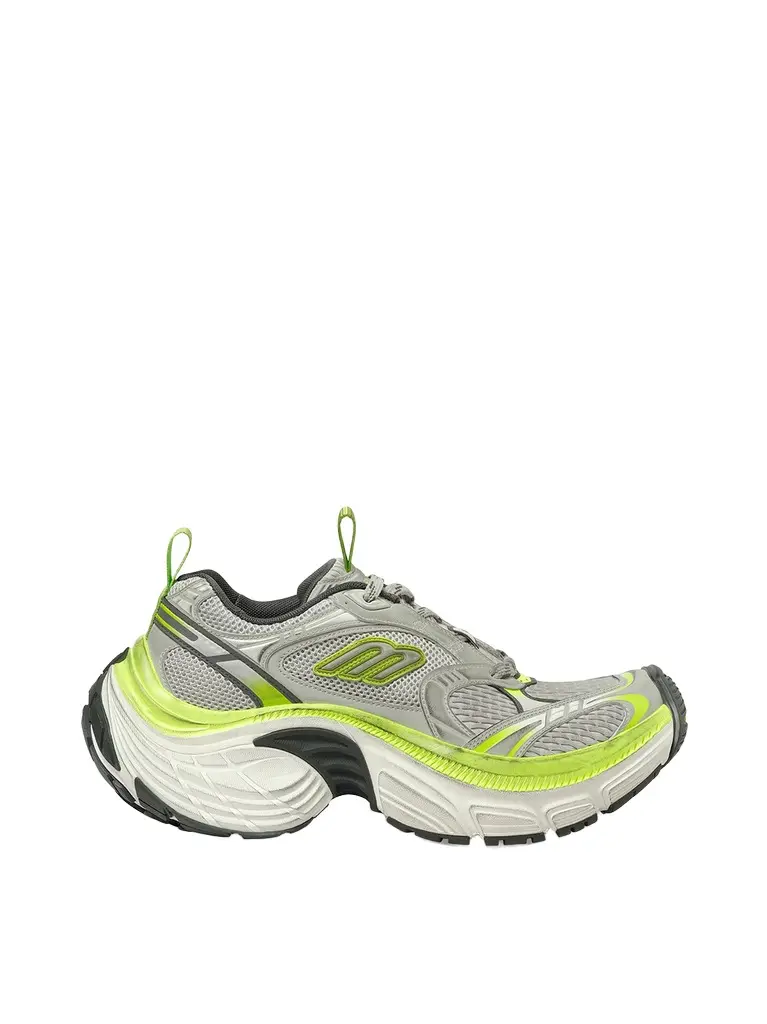 Balenciaga 6xl Sneaker in Grey/white/green/fluo Yellow