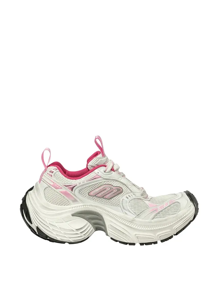 Balenciaga 6xl Sneaker in White/pink/grey/black | Image 1 Balenciaga 6xl Sneaker in White/pink/grey/black | Image 1