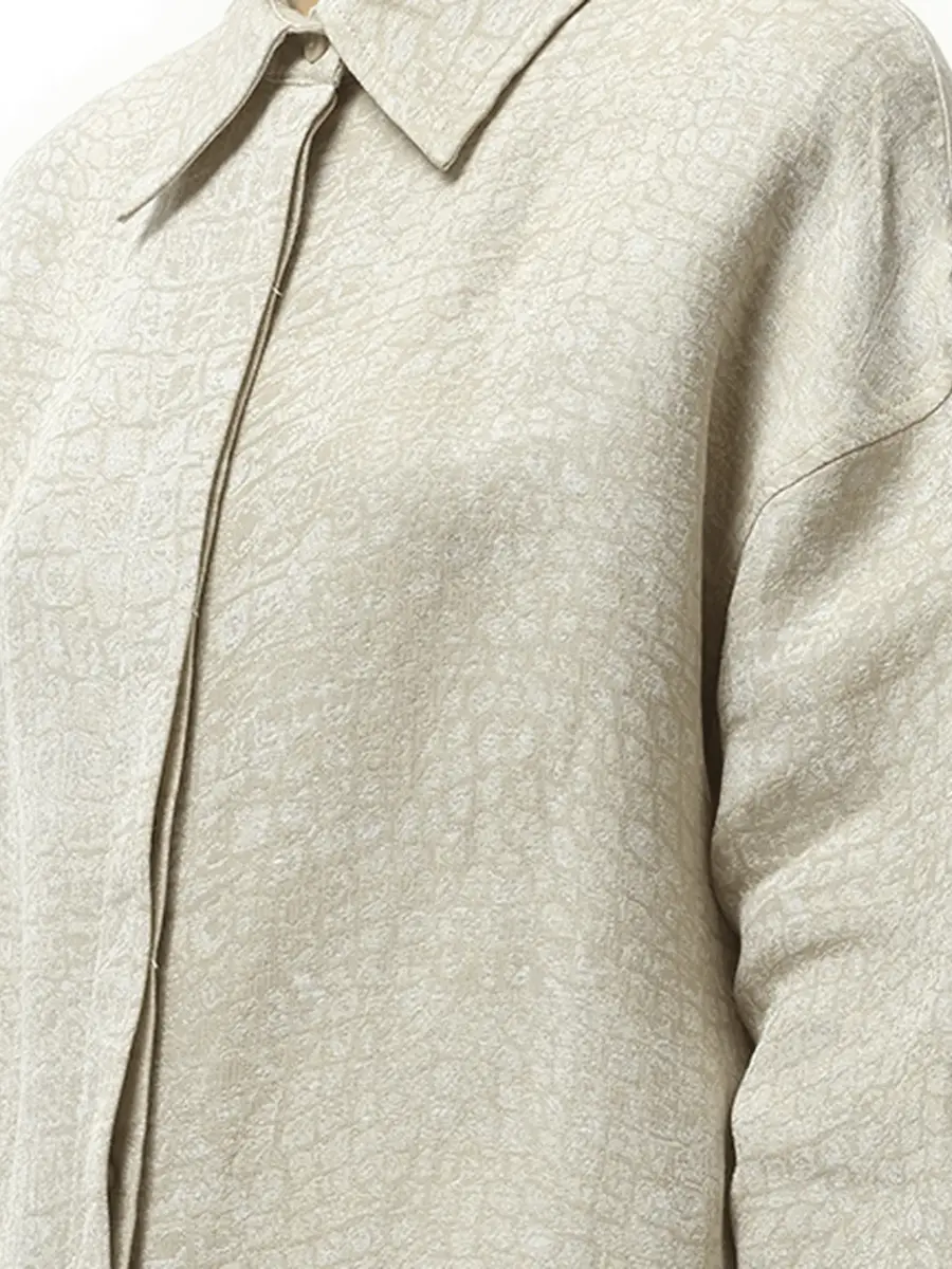 Jacquemus La Chemise Pasadena in Croco Beige | Thumbnail 2 Jacquemus La Chemise Pasadena in Croco Beige | Thumbnail 2