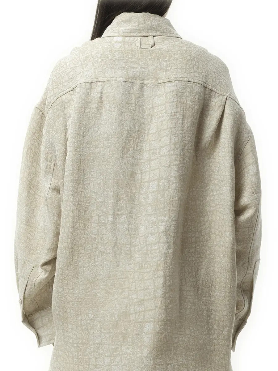 Jacquemus La Chemise Pasadena in Croco Beige | Thumbnail 6 Jacquemus La Chemise Pasadena in Croco Beige | Thumbnail 6