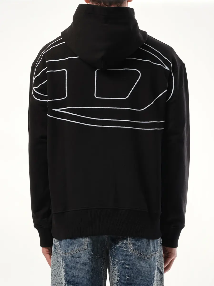 Diesel S-macs Oval D Hoodie | Thumbnail 6 Diesel S-macs Oval D Hoodie | Thumbnail 6