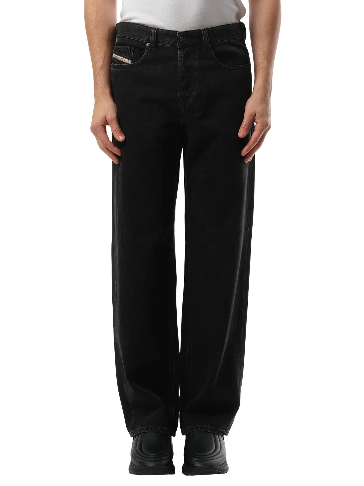 2001 D-macro Jeans in Black/dark Grey 2001 D-macro Jeans in Black/dark Grey
