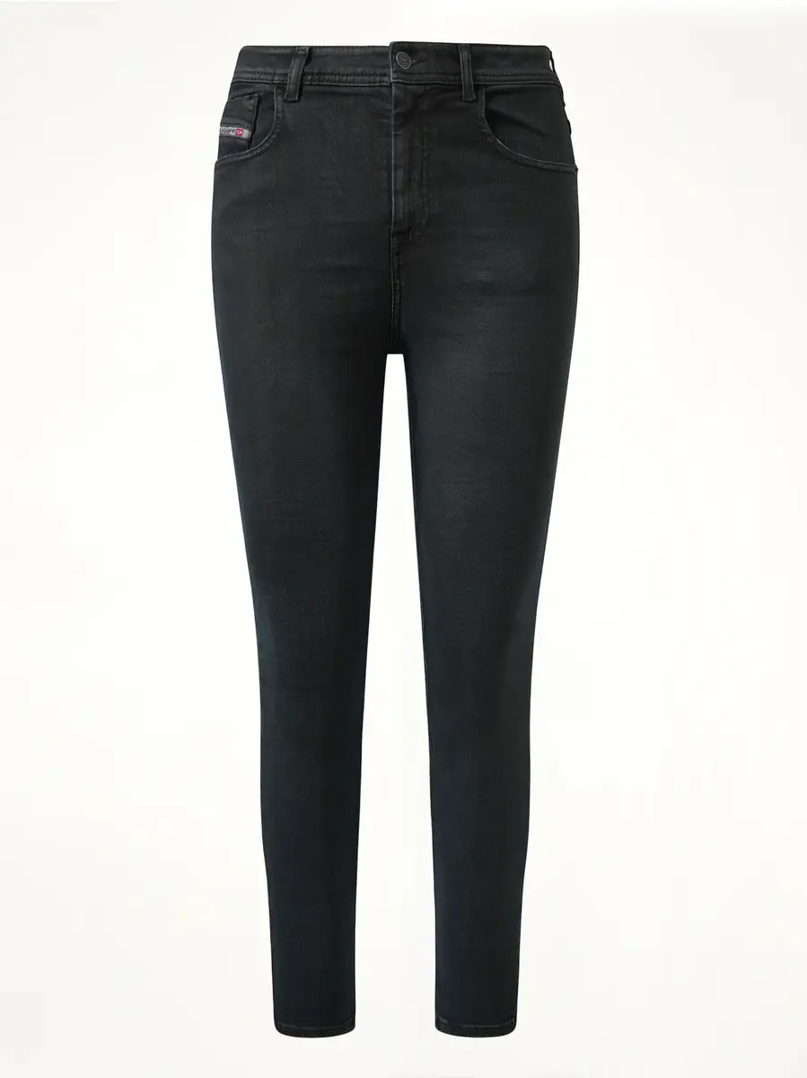 Diesel 1984 Slandy High Jeans in Washed Black | Thumbnail 3 Diesel 1984 Slandy High Jeans in Washed Black | Thumbnail 3