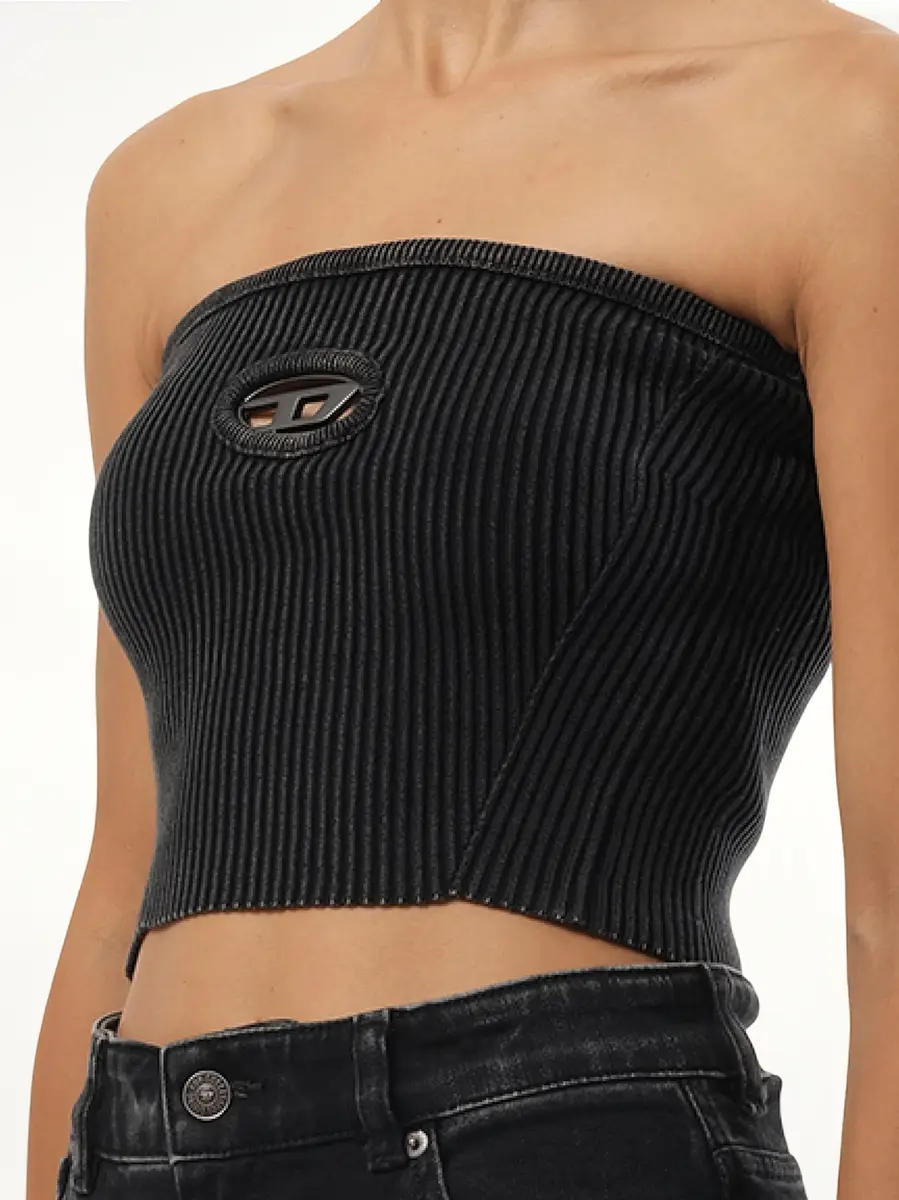 Diesel M-clarksvillex Cropped Top | Thumbnail 2 Diesel M-clarksvillex Cropped Top | Thumbnail 2