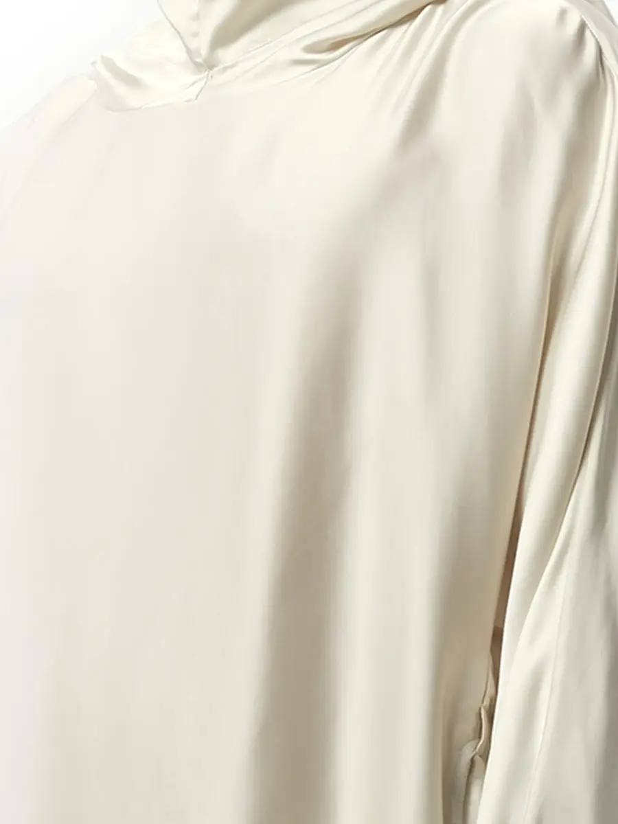 Rick Owens Hooded Tunic in Dinge | Thumbnail 2 Rick Owens Hooded Tunic in Dinge | Thumbnail 2