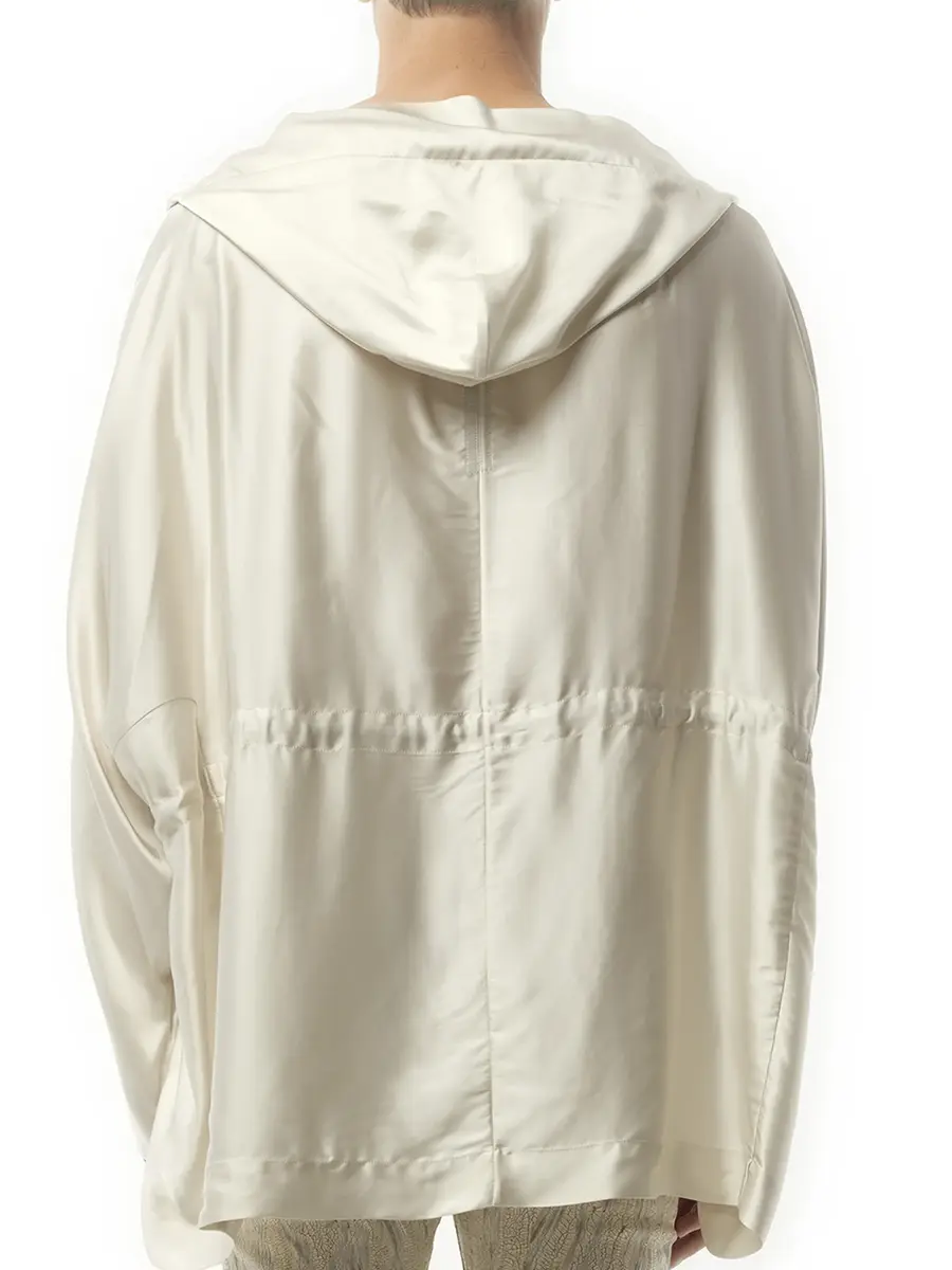 Rick Owens Hooded Tunic in Dinge | Thumbnail 6 Rick Owens Hooded Tunic in Dinge | Thumbnail 6