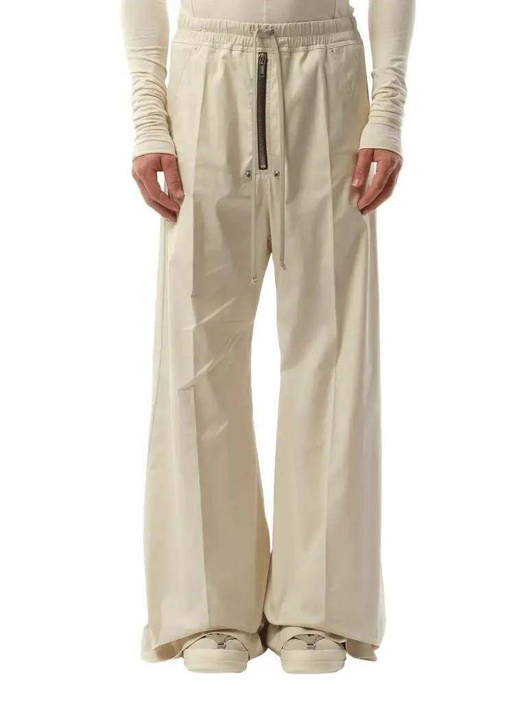 Wide Bela Pants in Dinge White Wide Bela Pants in Dinge White