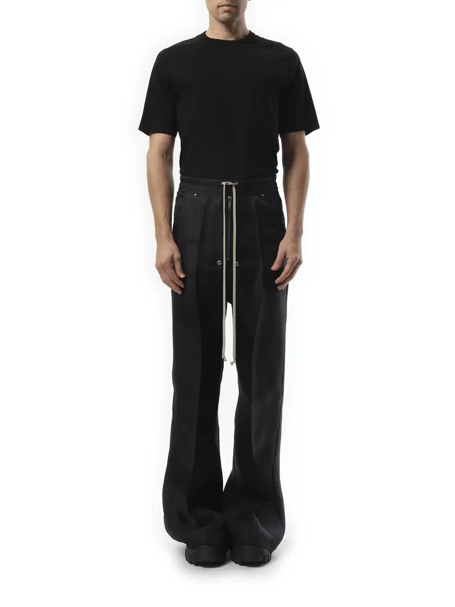 Rick Owens Silk Wide Bela Pants | Thumbnail 4