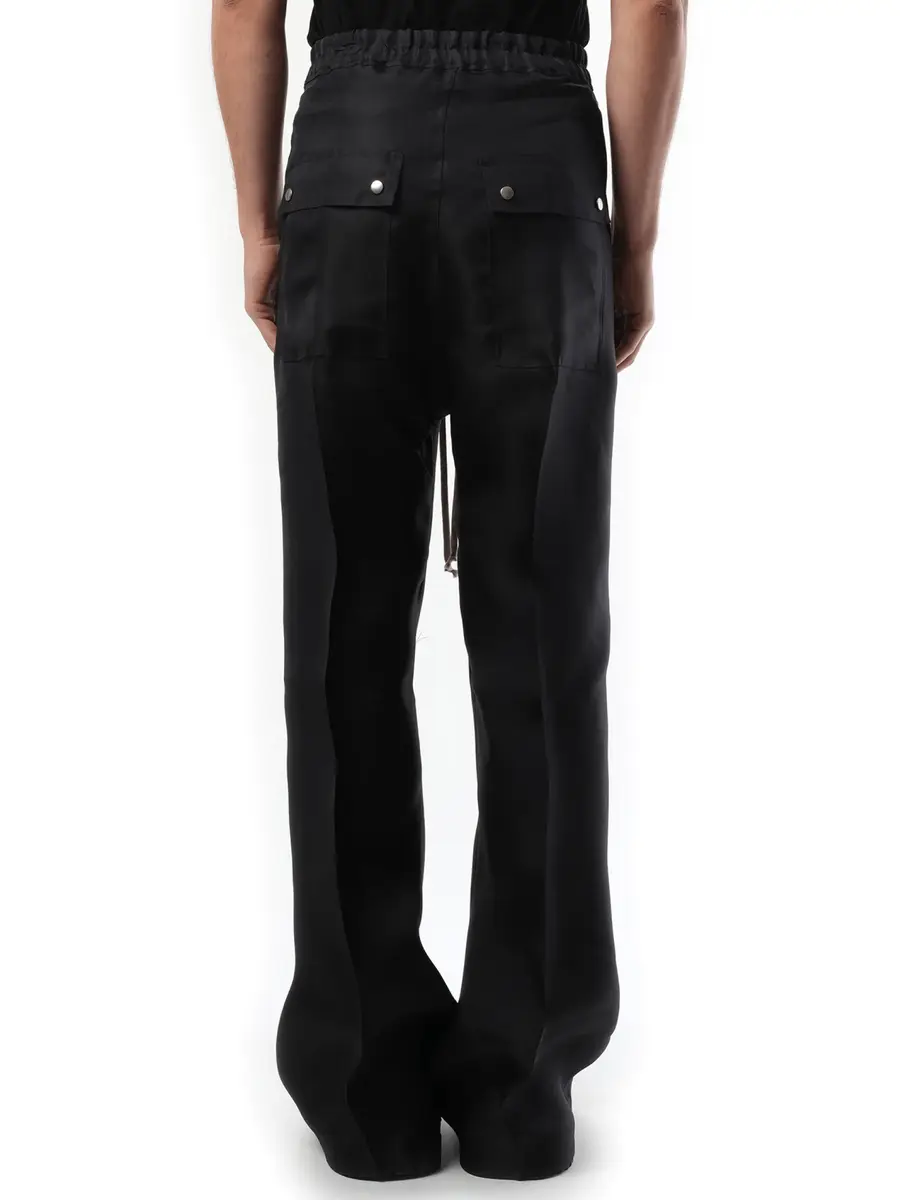 Rick Owens Silk Wide Bela Pants | Thumbnail 6