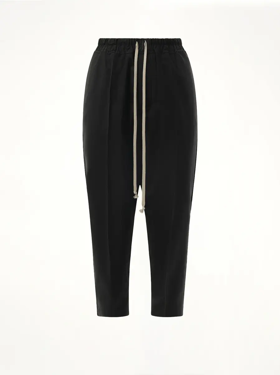 Rick Owens Drawstring Astaires Cropped Pants | Thumbnail 3 Rick Owens Drawstring Astaires Cropped Pants | Thumbnail 3
