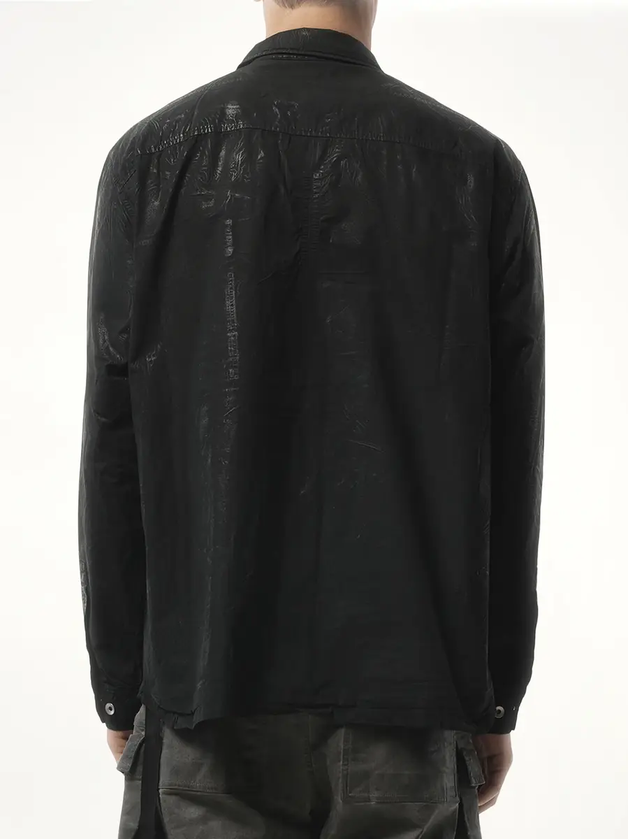 RICK OWENS DRKSHDW Denim Jumbo Outershirt | Thumbnail 6