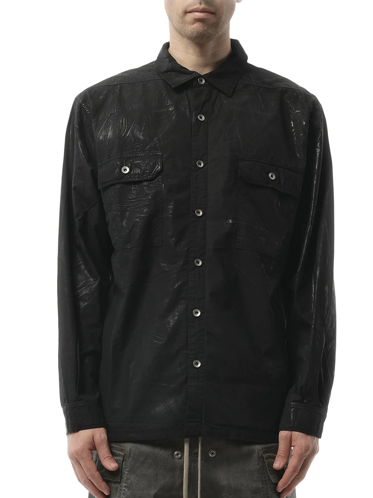 RICK OWENS DRKSHDW Denim Jumbo Outershirt