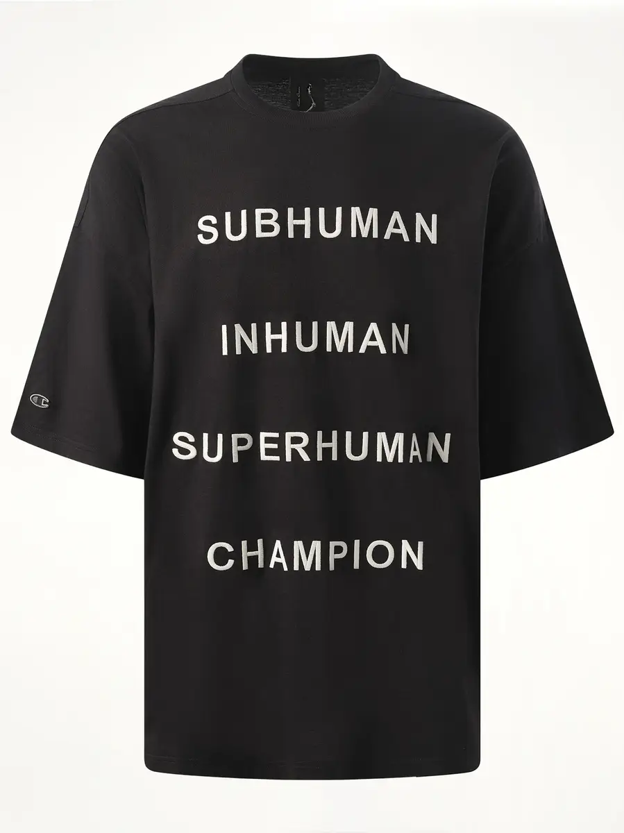 RICK OWENS DRKSHDW Champion x Drkshdw Tommy T | Thumbnail 3 RICK OWENS DRKSHDW Champion x Drkshdw Tommy T | Thumbnail 3