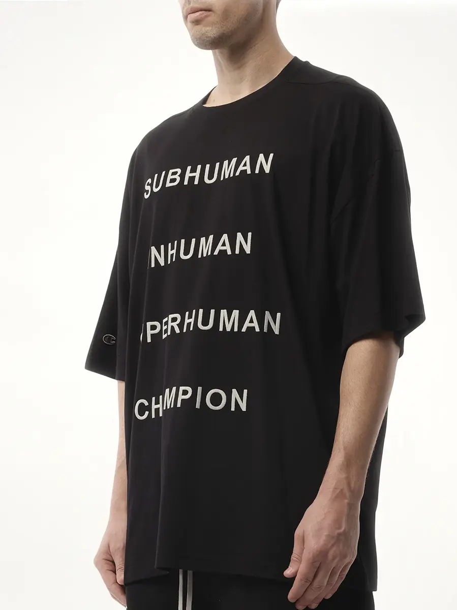 RICK OWENS DRKSHDW Champion x Drkshdw Tommy T | Thumbnail 5 RICK OWENS DRKSHDW Champion x Drkshdw Tommy T | Thumbnail 5